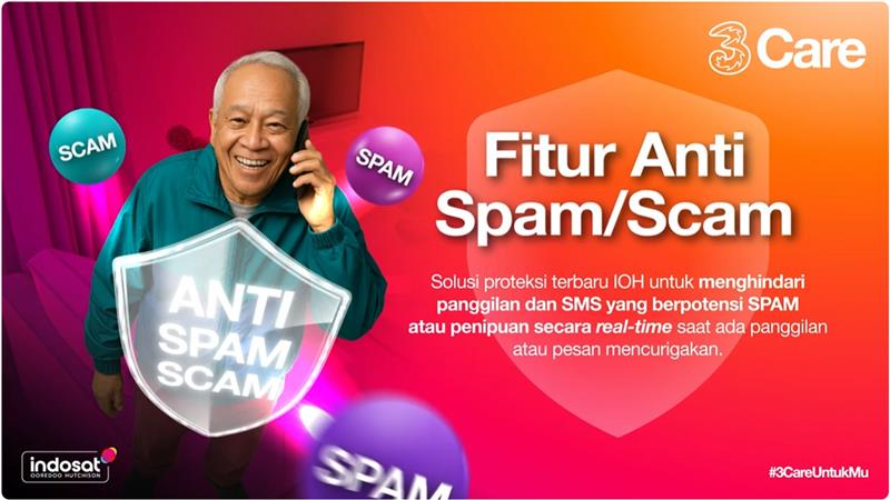Fitur Anti Spam Scam